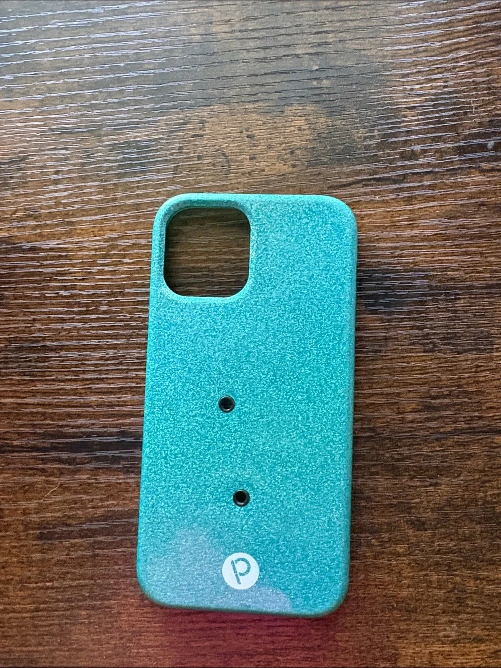 Loopy Case Turquoise Sparkle Phone Case with Accessory Holes
